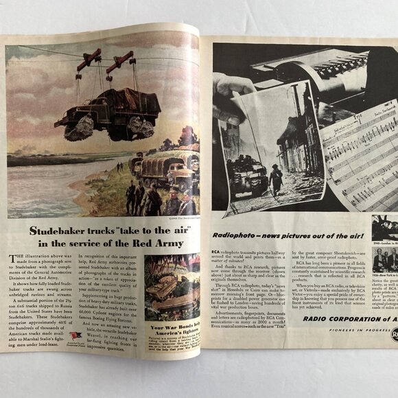 Time Magazine 'The Big Three Special Commemorative Issue May 14, 1945 - Picture 4 of 6